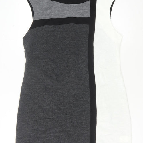 Roman Originals Women's Black Colourblock Pencil Dress Size 18