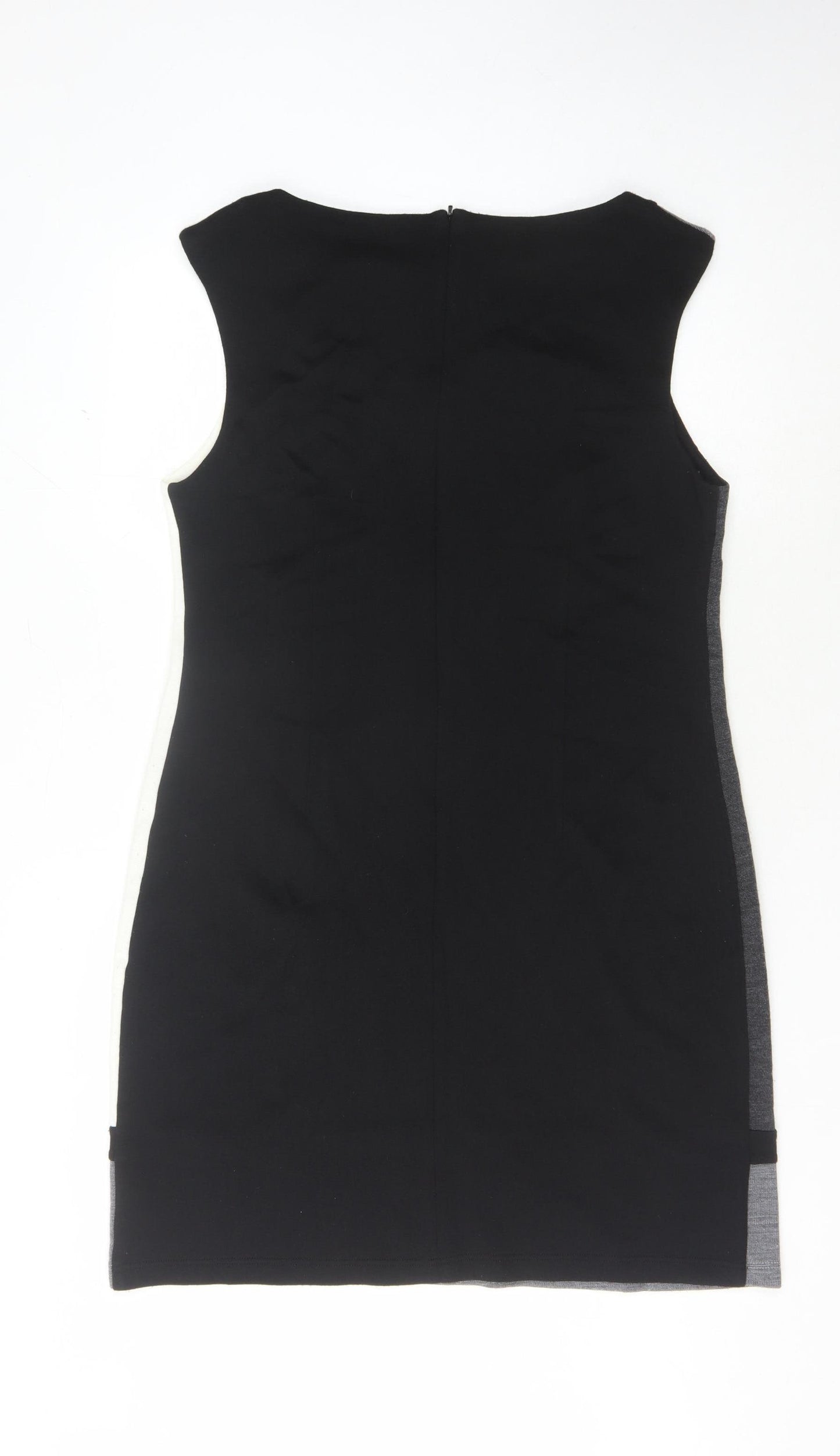 Roman Originals Women's Black Colourblock Pencil Dress Size 18