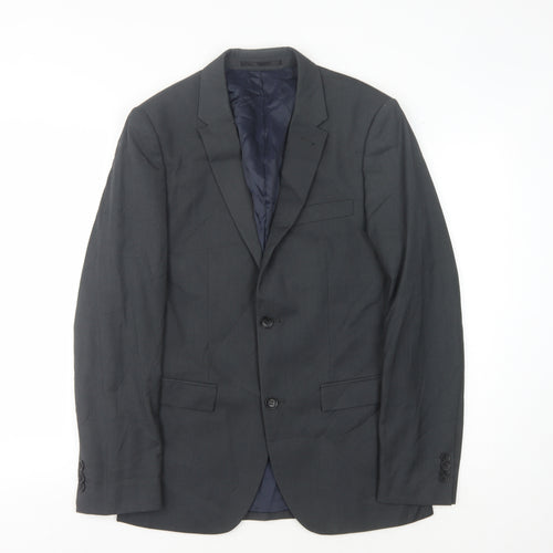 Topman Men's Grey Blazer, 36R Formal, Excellent Condition