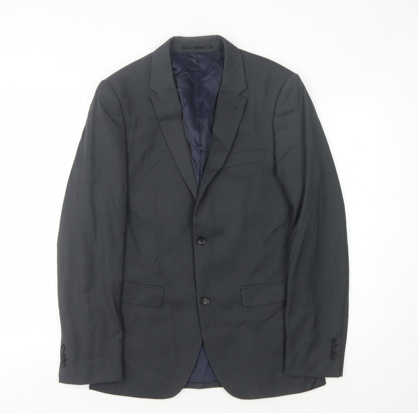 Topman Men's Grey Blazer, 36R Formal, Excellent Condition