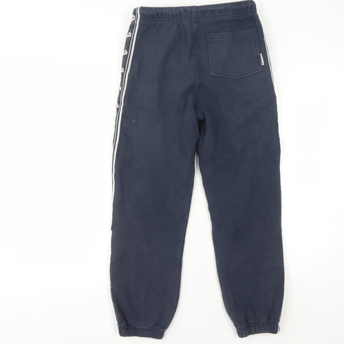 Element Men's Blue Joggers - Small, Logo, Drawstring