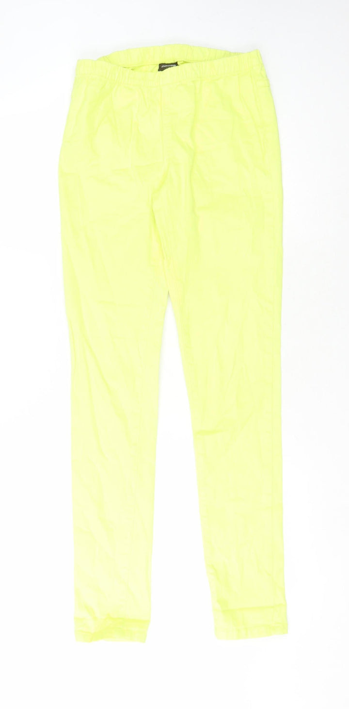 Pieces Women's Yellow Jegging Size M