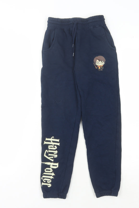 Primark Boys Harry Potter Joggers Blue 8-9 Years