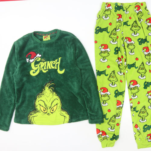 Primark Boys Grinch Pajamas Primark Women's Green Grinch Christmas