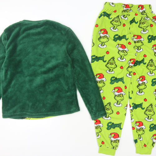 Primark Women's Green Grinch Christmas Pyjama Set S – Preworn