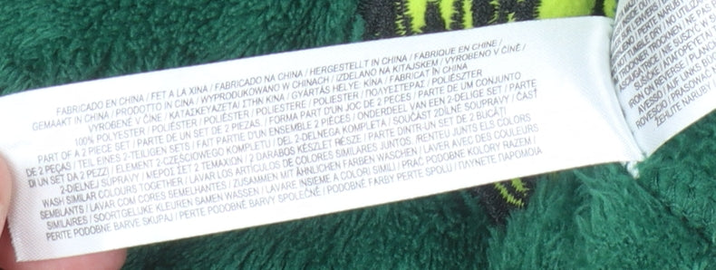 Primark Women’s Green Grinch Christmas Pyjama Set S