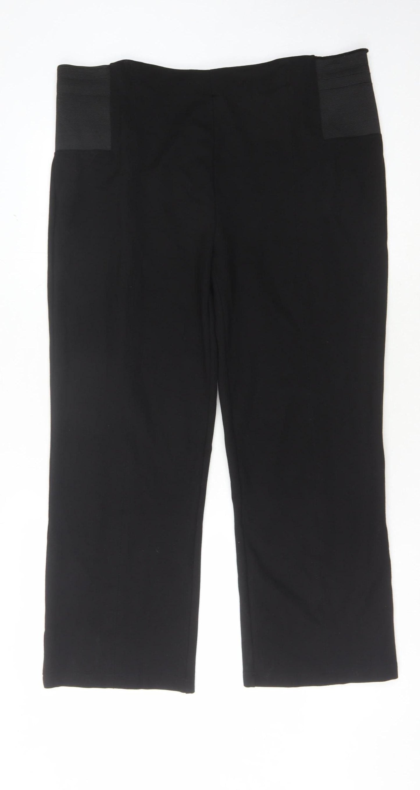 Cotton Traders Women's Black Trousers Size 20