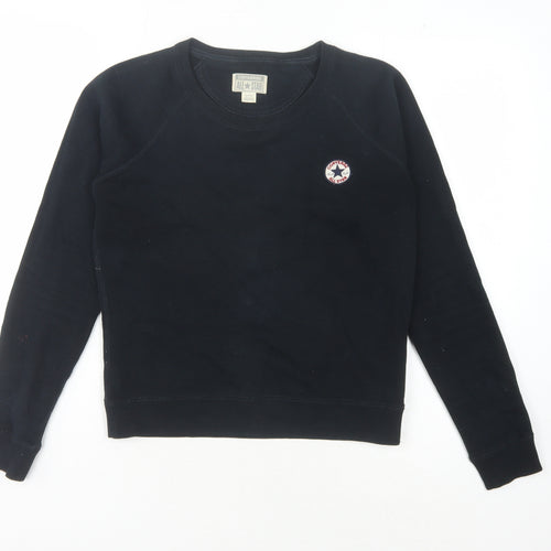 Converse Women's Black XS Pullover Sweatshirt