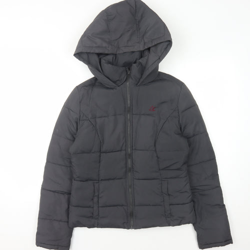 SoulCal & Co Women's Black Puffer Jacket Size 12