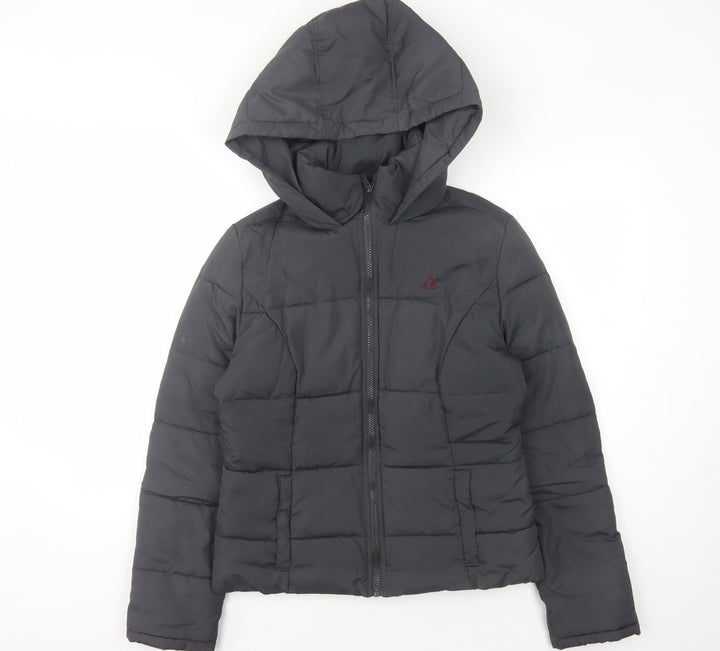 SoulCal & Co Women's Black Puffer Jacket Size 12