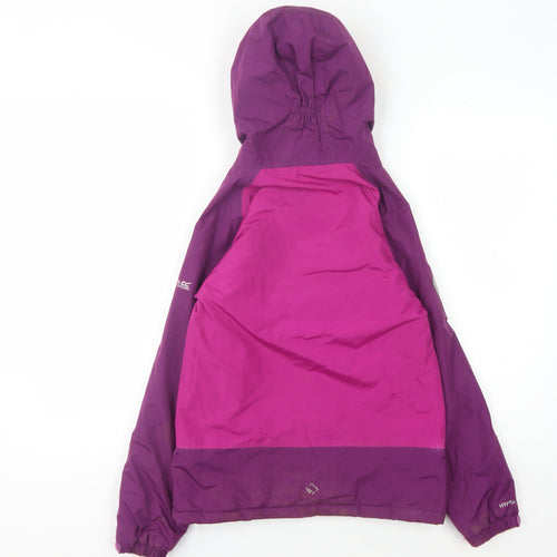 Regatta Girls Purple Waterproof Rain Coat 11 Years