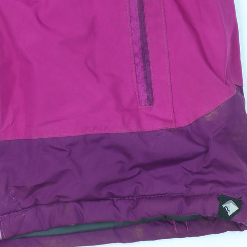 Regatta Girls Purple Waterproof Rain Coat 11 Years