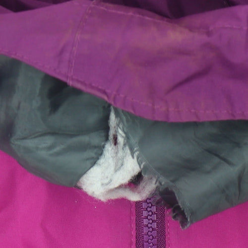 Regatta Girls Purple Waterproof Rain Coat 11 Years