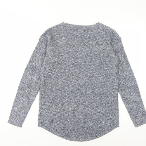 Fat Face Women's Blue Knit Pullover Jumper UK 6