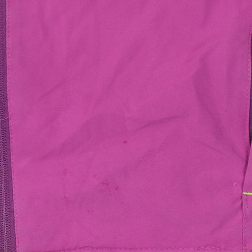 Regatta Girls Purple Ski Jacket Size 12 Hooded Winter