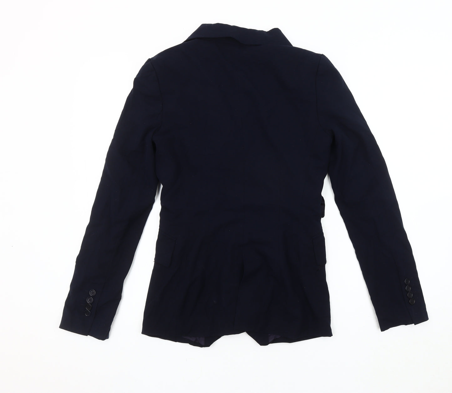 ZARA Women's Blue Slim Fit Suit Jacket Size 6