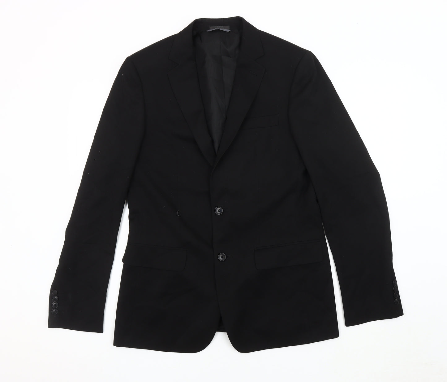 Marks and Spencer Men's Black Slim Fit Blazer M 38L