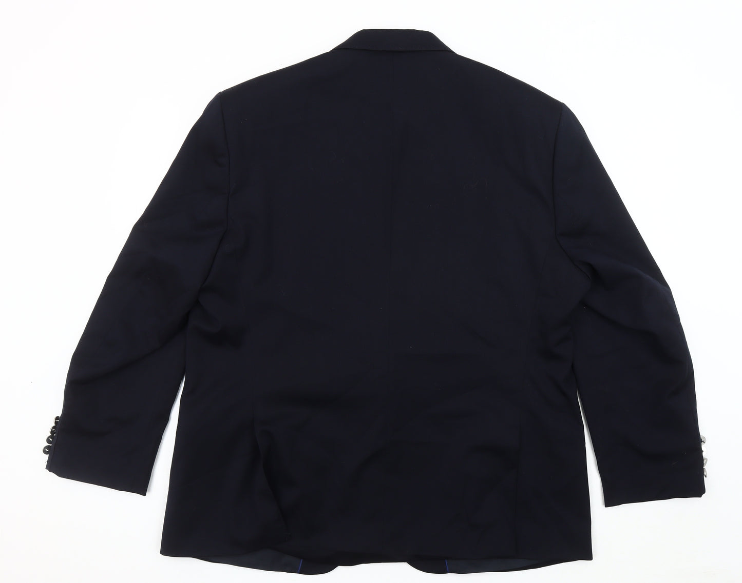 Marks & Spencer Men's Blue Suit Jacket 46R Classic Fit
