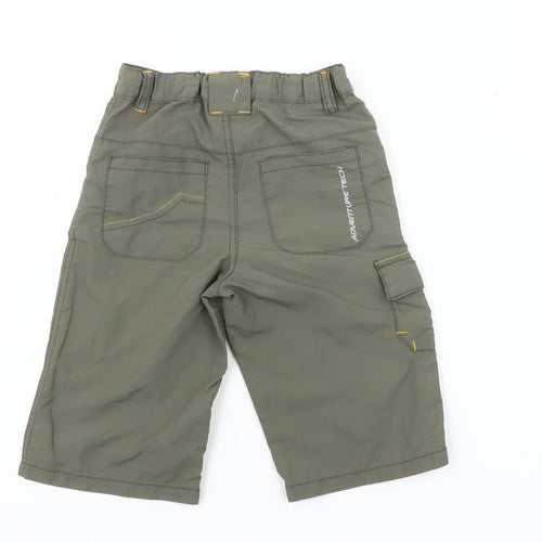 Regatta Boys Green Cargo Shorts, 3-4 Years, Hiking, Casual