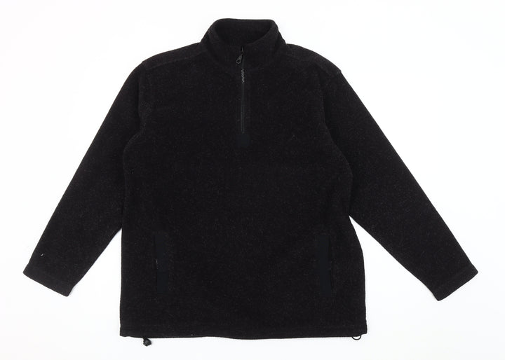 Debenhams Women's Black Pullover Sweatshirt Size 12