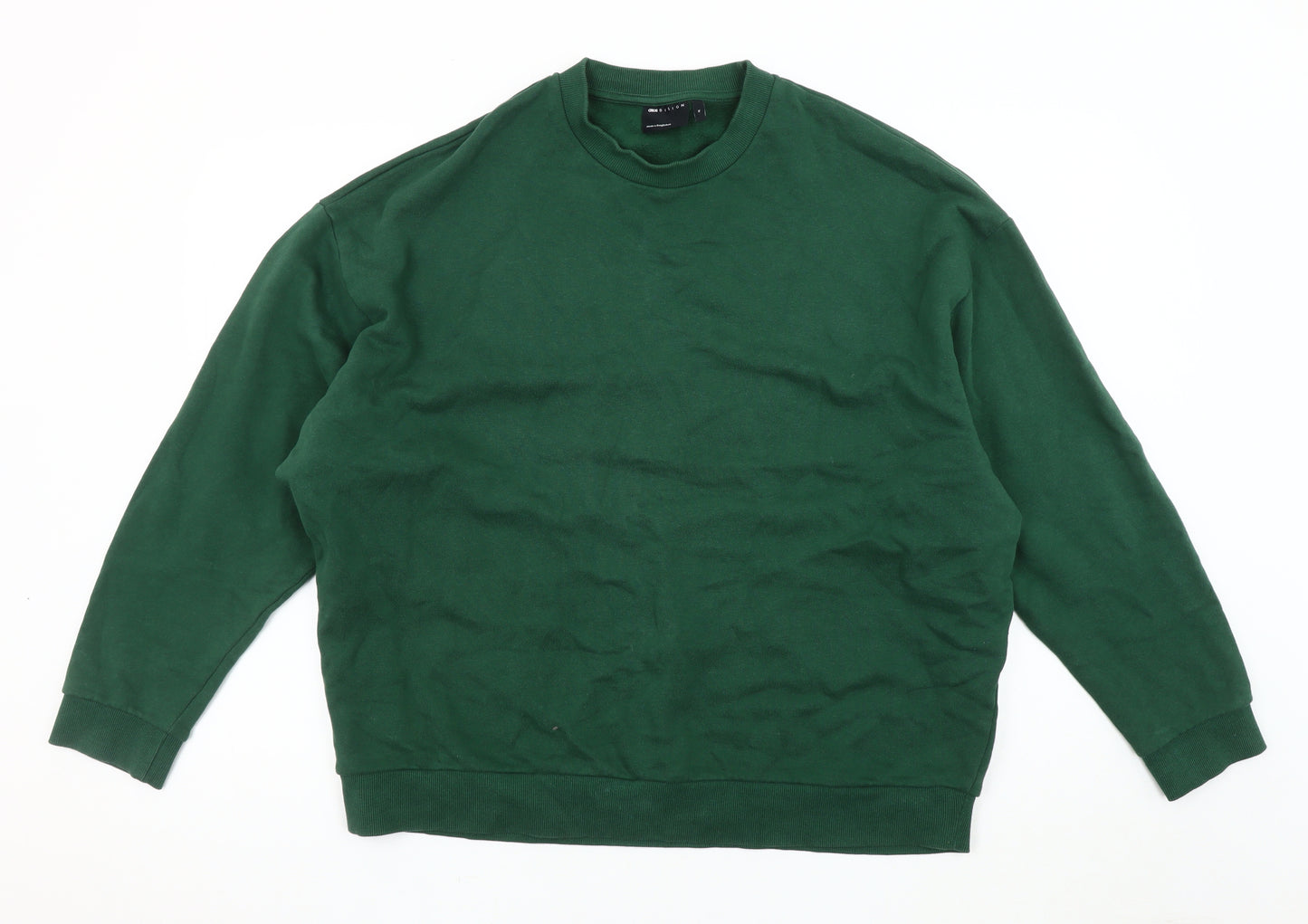 ASOS DESIGN Men's Green XL Pullover Sweatshirt