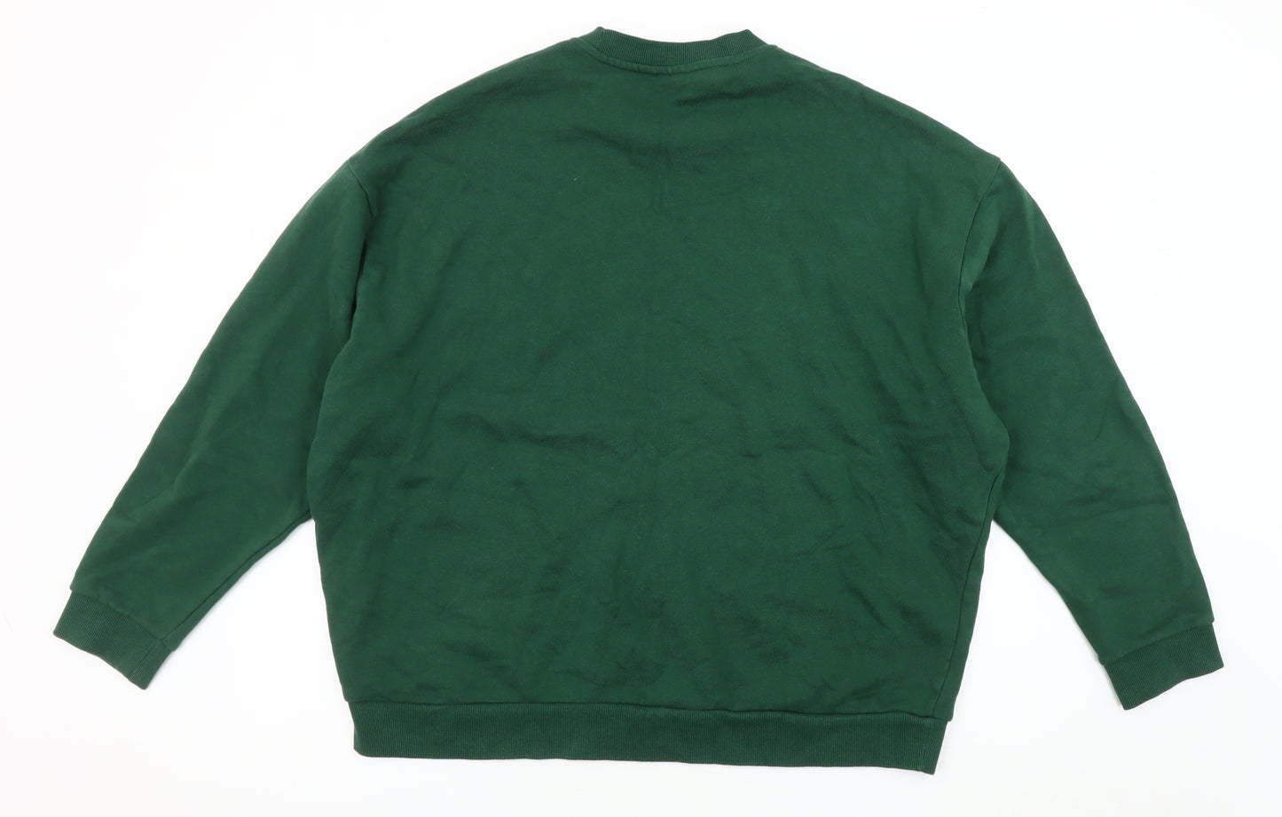 ASOS DESIGN Men's Green XL Pullover Sweatshirt