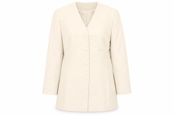 Debenhams Women's Beige Suit Jacket, Size 14, Classic Fit