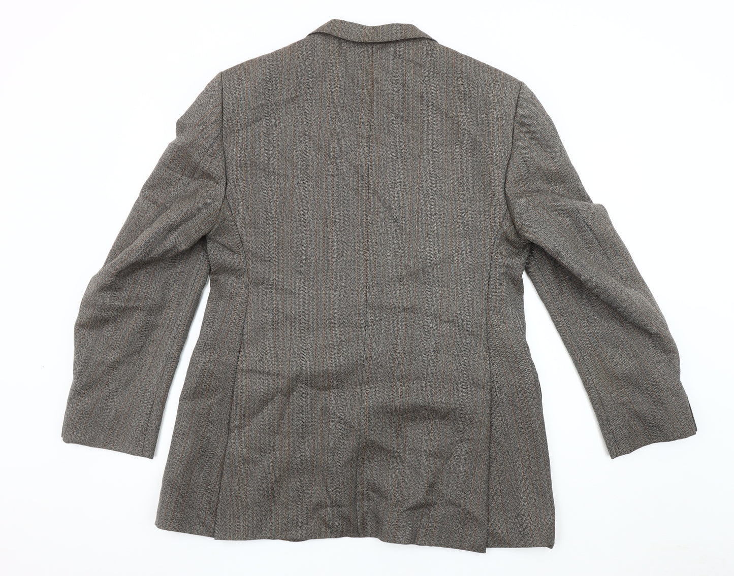 Dunn & Co. Men's Grey Tweed Blazer Jacket 42R