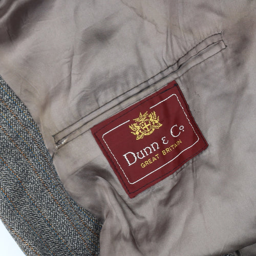Dunn & Co. Men's Grey Tweed Blazer Jacket 42R
