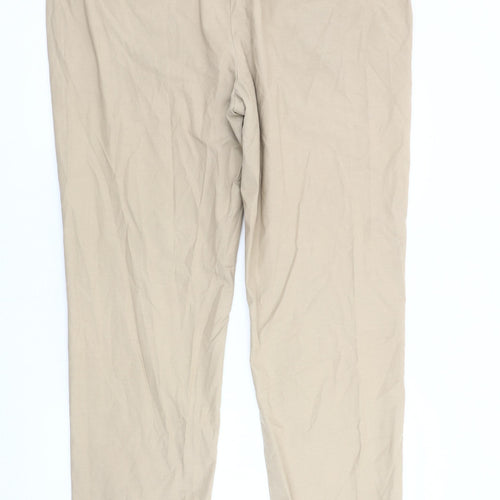 Van Heusen Men's Beige Chino Trousers Size 40