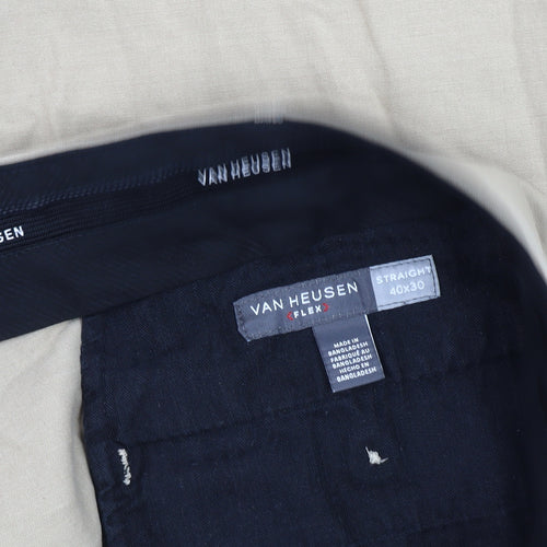 Van Heusen Men's Beige Chino Trousers Size 40