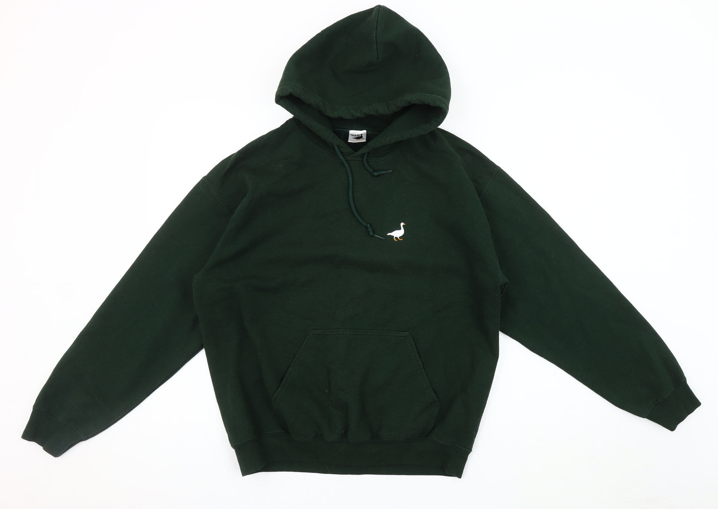 G&G Men's Green Pullover Hoodie Medium