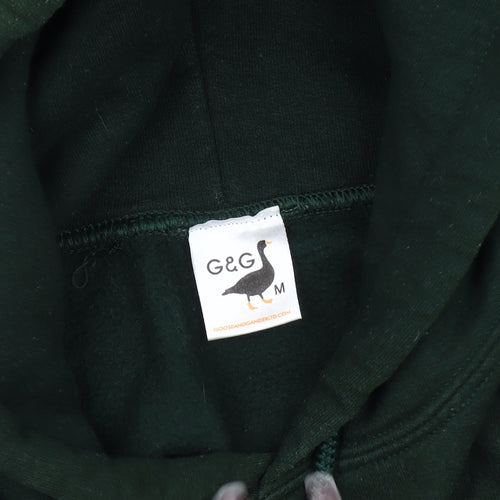 G&G Men's Green Pullover Hoodie Medium