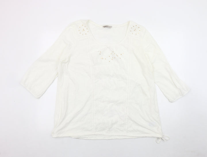 Marks and Spencer Women's White Blouse Size 20