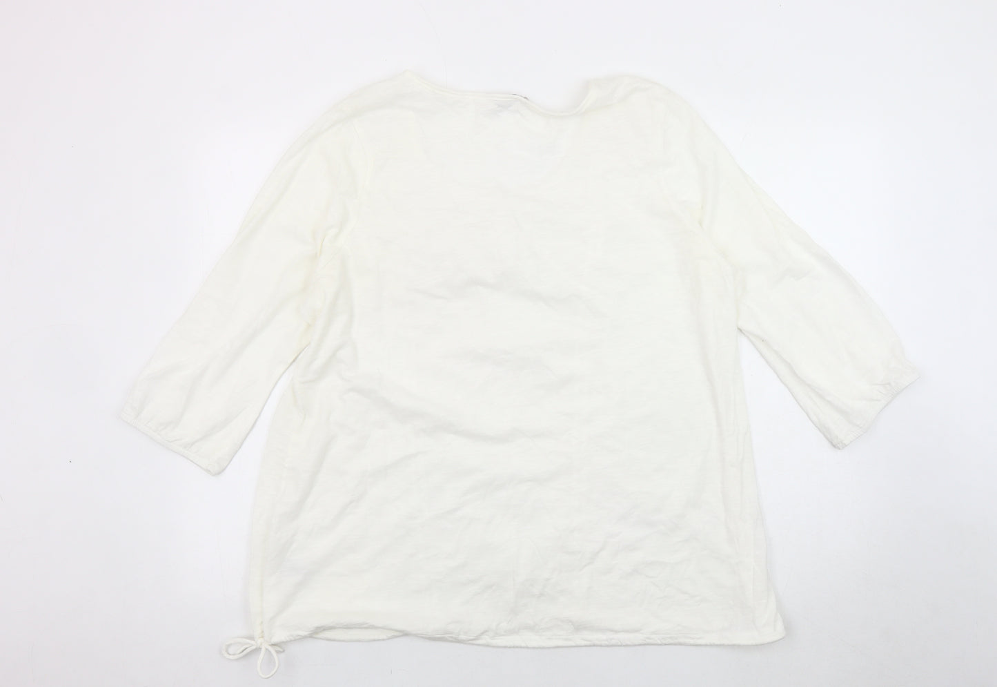 Marks and Spencer Women's White Blouse Size 20