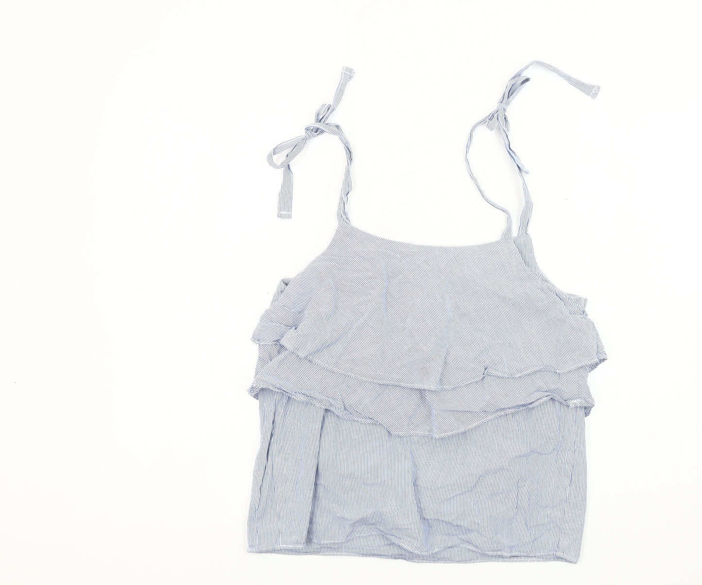 Next Blue Striped Camisole Tank Top Women's Size 6