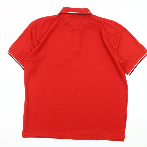 J.J. Willis Men's Red 2XL Polo Shirt