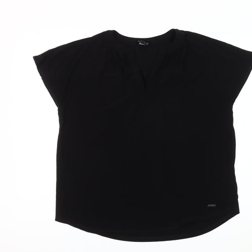 Jones New York Women's Black Blouse Size L