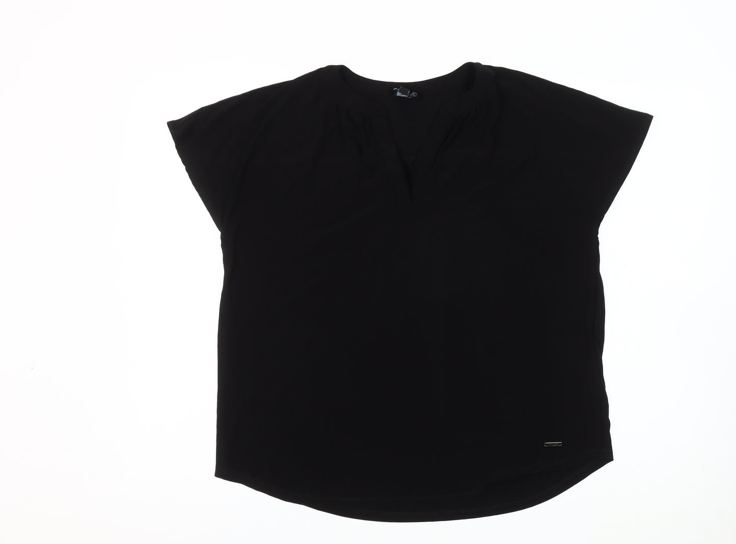 Jones New York Women's Black Blouse Size L