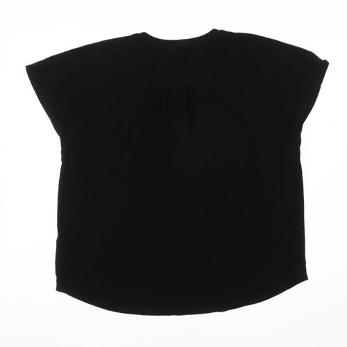 Jones New York Women's Black Blouse Size L