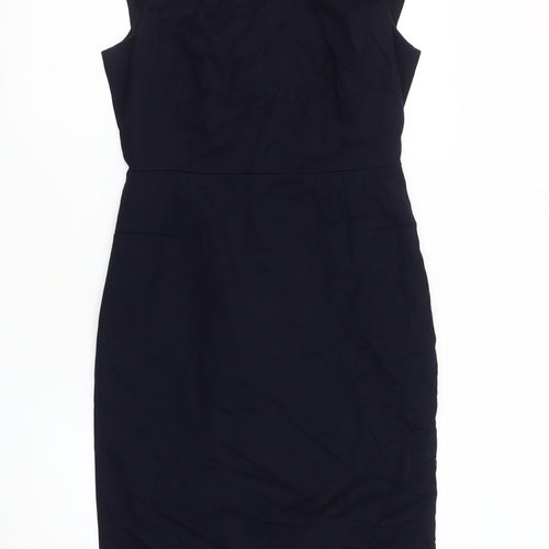 Next Women's Blue Pencil Dress - Size 8