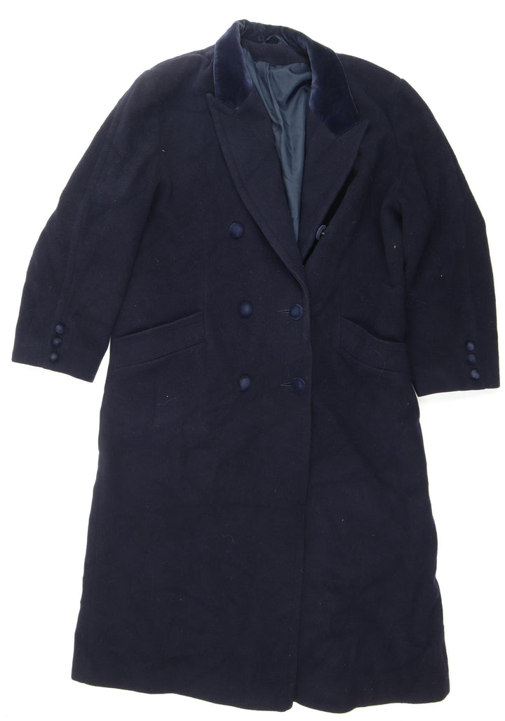Richards Women’s Blue Wool Pea Coat, Size 14, Business Wear