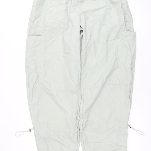 White Fox Women's Grey Windbreaker Trousers S