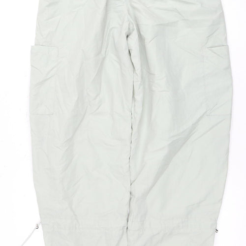 White Fox Women's Grey Windbreaker Trousers S