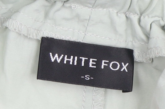 White Fox Women's Grey Windbreaker Trousers S