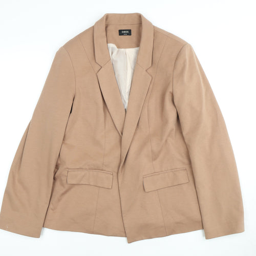Oasis Women's Brown Blazer Size 14
