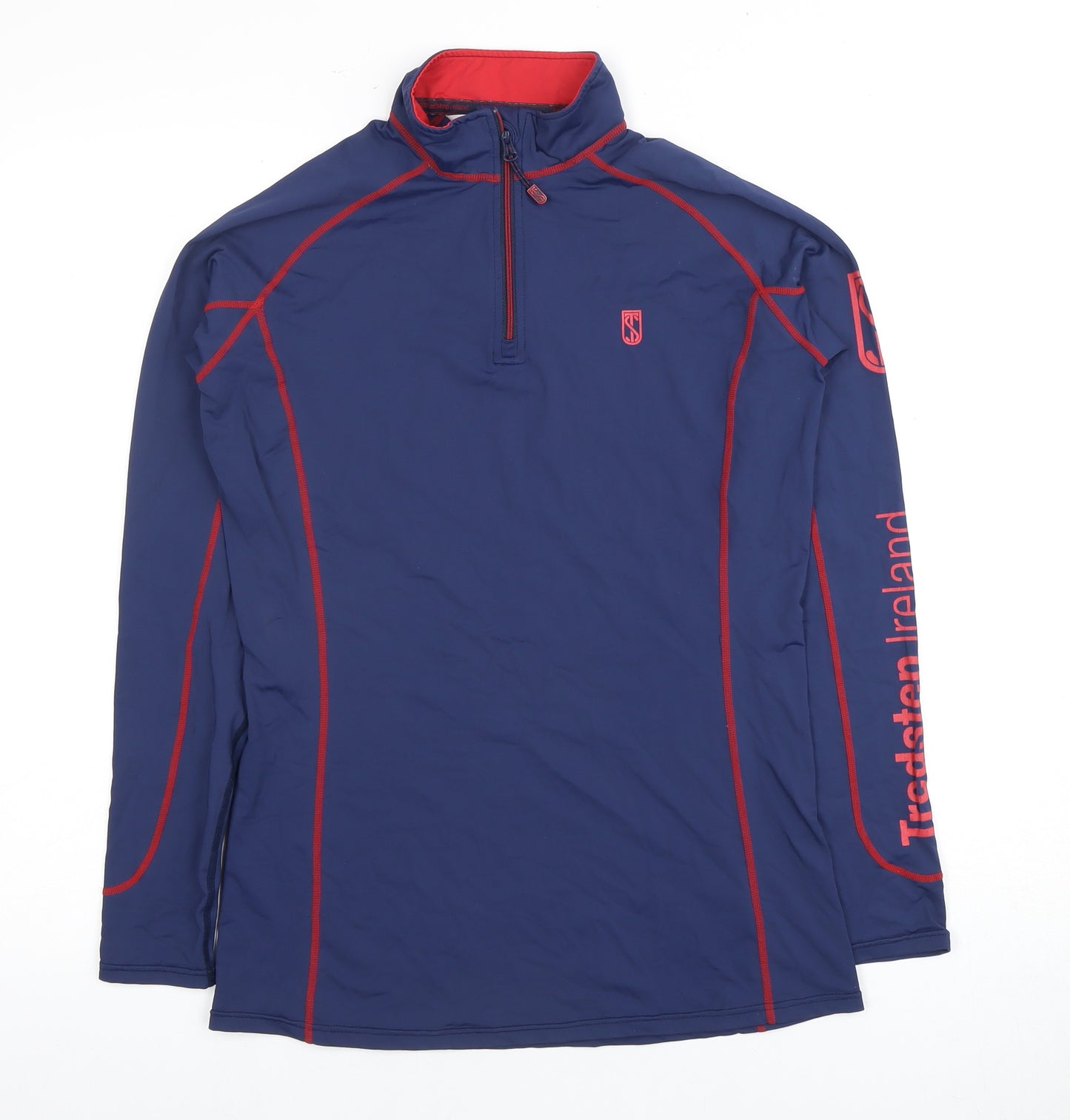 Tredstep Ireland Men's Blue Medium Pullover with 1/4 Zip