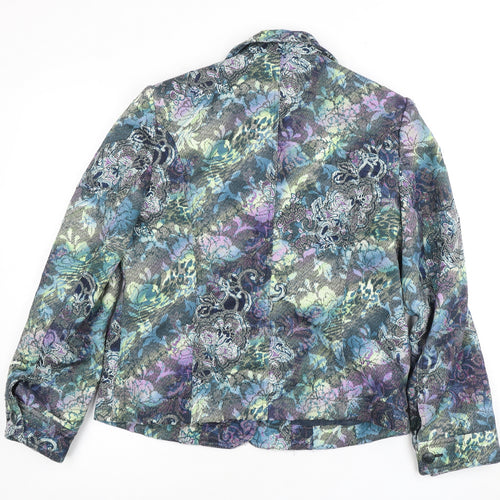 Viyella Multicoloured Women's Blazer - Size 12