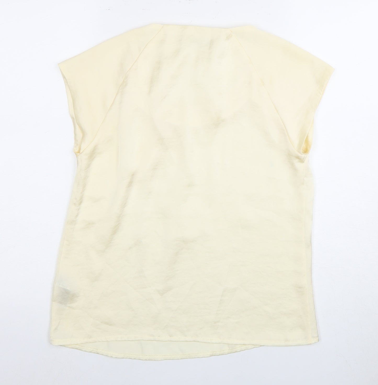 Betty Jackson Black Women's Beige Size 8 Solid Top