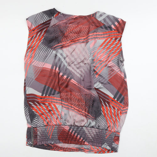 Jasper Conran Women's Multicolour Geometric Blouse - Size 10